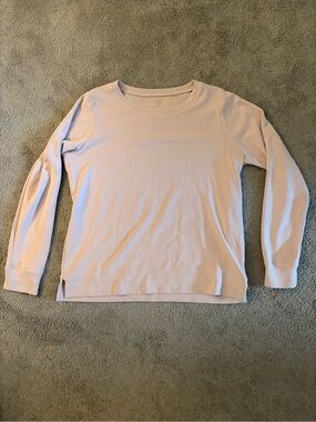 GAIAM Women's Pale Pink Crewneck Sweater